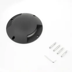 Lindby Terrassebelysning|Nedgravet Udebelysning > gulv-spotlight med LED Cormac, 2 lyskilder, Ø 21 cm, IP67