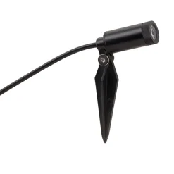 Lindby Udendørs Spot > Heath LED-lampe med jordspyd, 4 stk, sort