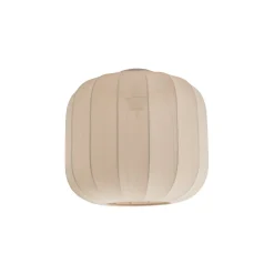 Lindby Gang|Loftlamper > Helin loftlampe, beige, stof, Ø 35 cm