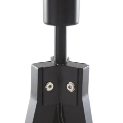 Gang|Gulvlamper ^ Lindby Herry gulvlampe, sort, træ, trefod, 153 cm