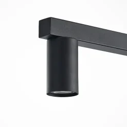 Lindby Pendellamper|Pendellamper > hængelampe Baliko, sort, 116 cm, 5 lyskilder, GU10