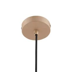 Lindby Pendellamper|Pendellamper > hængelampe Clarine, beige, Ø 50 cm, metal