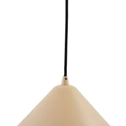 Lindby Pendellamper|Pendellamper > hængelampe Clarine, beige, Ø 50 cm, metal