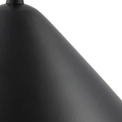 Pendellamper|Pendellamper ^ Lindby hængelampe Clarine, sort/hvid, Ø 32 cm, metal