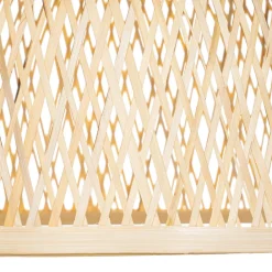 Pendellamper|Pendellamper ^ Lindby hængelampe Dabila, bambus, Ø 45 cm, E27