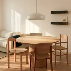 Lindby Pendellamper|Pendellamper > hængelampe Elover, beige, Ø 45 cm, jern