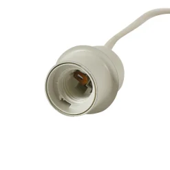 Lindby Pendellamper|Pendellamper > hængelampe Elover, beige, Ø 45 cm, jern
