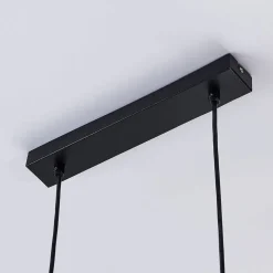 Lindby Pendellamper|Pendellamper > hængelampe Emily, 72 cm, sort, 3 lyskilder, metal