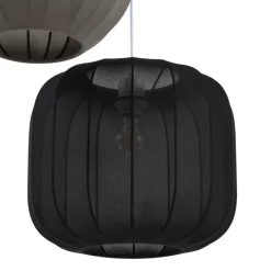 Lindby Pendellamper|Pendellamper > hængelampe Helin sort/hvid/grå, Ø 60 cm, 3 lyskilder