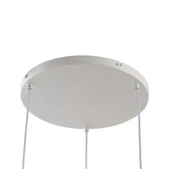 Lindby Pendellamper|Pendellamper > hængelampe Helin sort/hvid/grå, Ø 60 cm, 3 lyskilder