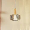 Pendellamper|Pendellamper ^ Lindby hængelampe Hildur, Ø 22 cm, 1 lyskilde, røggrå, glas