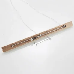 Pendellamper|Pendellamper ^ Lindby hængelampe Imarin, 3 lyskilder, hvid, tekstil, 100 cm