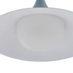 Lindby Pendellamper|Pendellamper > hængelampe Jarl, blå, metal, Ø 35 cm, G9