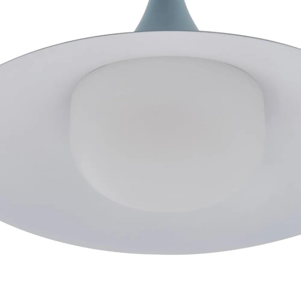 Lindby Pendellamper|Pendellamper > hængelampe Jarl, blå, metal, Ø 35 cm, G9