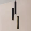 Lindby Pendellamper|Pendellamper > hængelampe Joffrey, Ø 24 cm, sort, 3 lyskilder, GU10