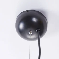 Lindby Pendellamper > hængelampe Kinan, Ø 54 cm, sort, guld, metal