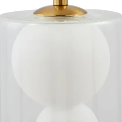 Lindby Pendellamper|Pendellamper > hængelampe Kupla, opal/klar, glas, 1 lyskilde, G9