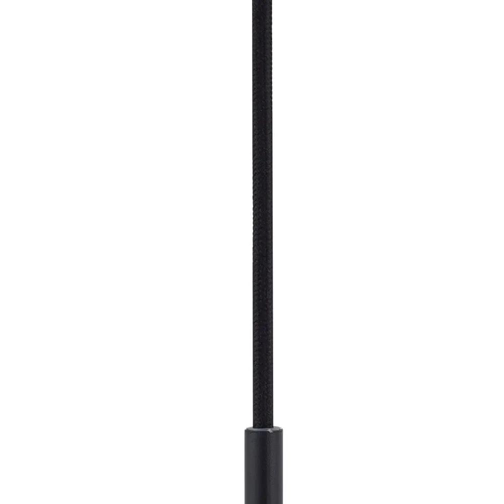 Lindby Pendellamper > hængelampe Lelia, røggrå, glas, Ø 35 cm