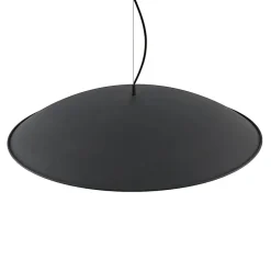 Lindby Pendellamper > hængelampe Narisara, Ø 80 cm, E27, sort-guld
