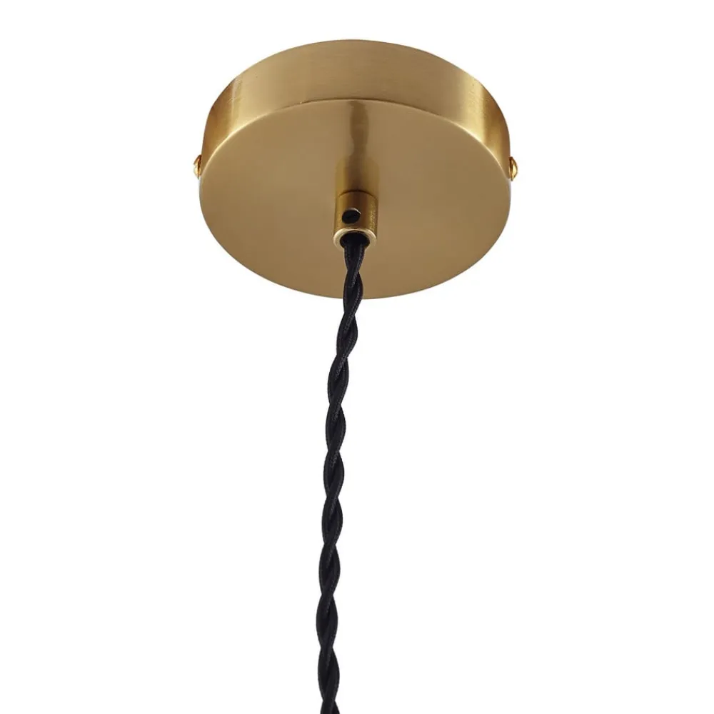 Pendellamper|Pendellamper ^ Lindby hængelampe Nolane, Ø 11 cm, keramik, hvid/messing