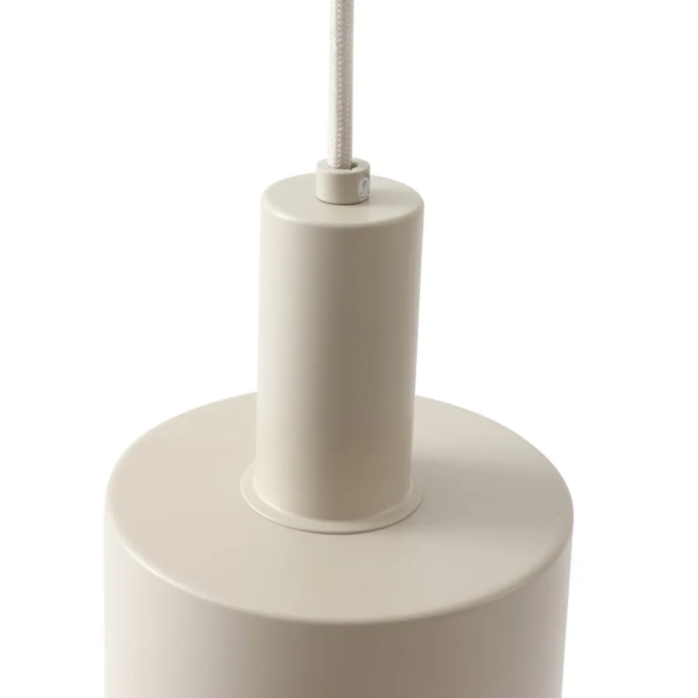 Lindby Pendellamper > hængelampe Ovelia, beige, 3 lyskilder, metal, E27