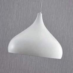 Lindby Pendellamper|Pendellamper > hængelampe Ritana, hvid, metal, Ø 31 cm, E27