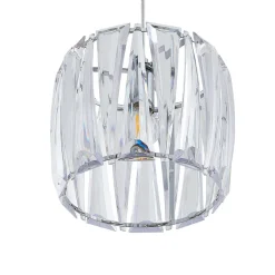 Lindby Pendellamper|Pendellamper > hængelampe Sofia, 107 cm, 3 lyskilder, E14, krom/klar