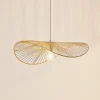 Lindby Pendellamper|Pendellamper > hængelampe Valdorin, beige, papir, længde 75 cm