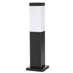 Lindby Sokkellamper|Terrassebelysning > Honula sokkellampe, 45 cm, mørkegrå, IP44, E27