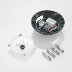Lindby Sokkellamper|Udendørs Spot > Huban gulv-spotlight med LED, 2 lyskilder