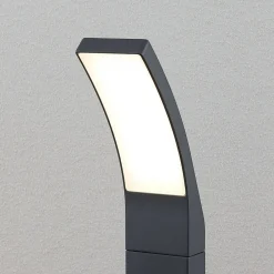 Terrassebelysning|Gadebelysning ^ Lindby Ilvita LED-vejlampe, 60 cm, antracit, metal, IP54