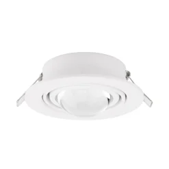 Lindby Indbygningsspots > indbygningsspot Jyla, hvid, 3.000 K, Ø 13 cm, linse