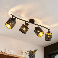 Loftlamper|Spotlights ^ Lindby Iolyn loftspot, 4 lyskilder