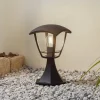 Lindby Terrassebelysning|Sokkellamper > Isidoro sokkellampe, sort, højde 28 cm, plast