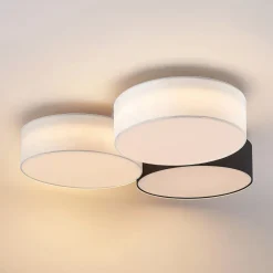 Loftlamper|Loftlamper ^ Lindby Janita LED-loftlampe, 3-lys, trefarvet