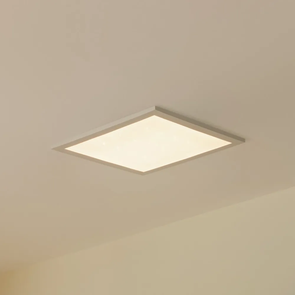 Lindby Arbejdsrum/Kontor|Loftlamper > Kenma LED-panel, CCT, 29,6 cm x 29,6 cm