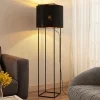Lindby Gulvlamper|Gulvlamper > Kesta stof-gulvlampe, stel m. 4 stænger