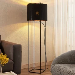 Lindby Gulvlamper|Gulvlamper > Kesta stof-gulvlampe, stel m. 4 stænger