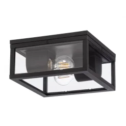 Lindby Udendørs Loftlamper > Kremena udendørs loftslampe, sort