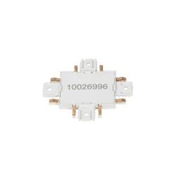 Skinnesystem ^ Lindby krydsstik Lumaro, hvid, plast