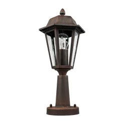 Terrassebelysning|Sokkellamper ^ Lindby Lamina sokkellampe, 39 cm, lygte, metal, E27