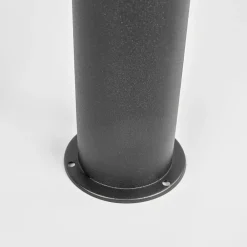 Gadebelysning Med Sensor|Terrassebelysning ^ Lindby Lanea LED-vejlampe, 60 cm, sort, sensor, IP44