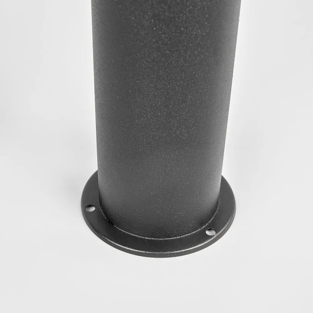 Gadebelysning Med Sensor|Terrassebelysning ^ Lindby Lanea LED-vejlampe, 60 cm, sort, sensor, IP44