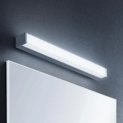 Væg- Og Spejllamper|Væglamper ^ Lindby LED-badeværelseslampe Klea, 60 cm, krom, metal, IP44