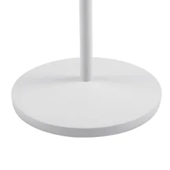 Lindby Dekorationsbelysning > LED-batteridrevet bordlampe Esali, hvid, riller, 29 cm