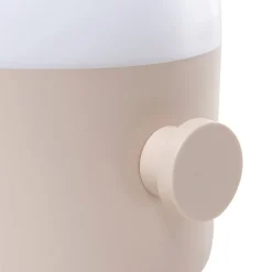Lindby Dekorationsbelysning > LED-bordlampe Isaline, beige, dæmpbar, IP44