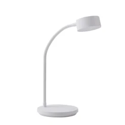 Lindby Arbejdsrum/Kontor|Gang > LED-bordlampe Maori, hvid, metal, CCT, dæmpbar