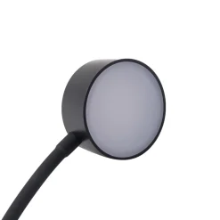 Lindby Arbejdsrum/Kontor|Gang > LED-bordlampe Maori, sort, CCT, metal, dæmpbar
