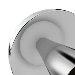 Lindby Pendellamper|Bordlamper > LED-bordlampe Nevijo, krom, Ø20 cm, USB, dæmpbar