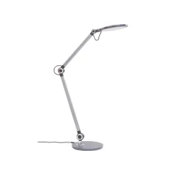 Arbejdsrum/Kontor|Bordlamper ^ Lindby LED-bordlampe Nyxaris, grå, metal, CCT, 50 cm